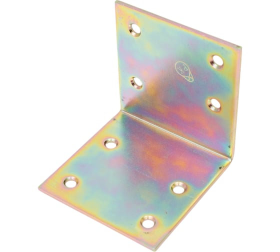 Изображение товара Широкий мебельный уголок Tech-Krep 60x60x60x2 мм, желтый накл. 148297