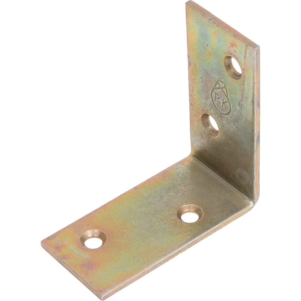 Изображение товара Широкий мебельный уголок Tech-Krep 50x50x25 мм желтый цинк