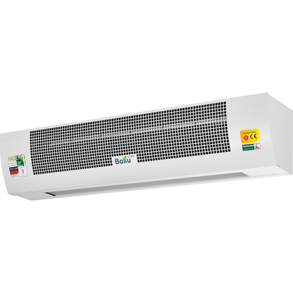 Изображение товара Тепловая завеса Ballu BHC-M10T09-PS с пультом и защитой IP21, мощность 9 кВт