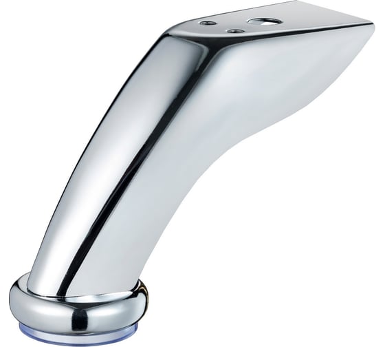 Изображение товара Ножка Tech-Krep металл, гнутая, нерегулируемая, H90 мм, хром - накл. 148572