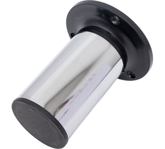 Изображение товара Ножка Tech-Krep металл, круглая, регулируемая, сверху, D50x100 мм, хром - накл. 148549