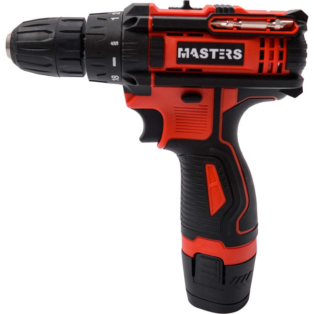 Изображение товара Аккумуляторная дрель-шуруповерт MASTERS SD-12L 18807 12В 2 скорости