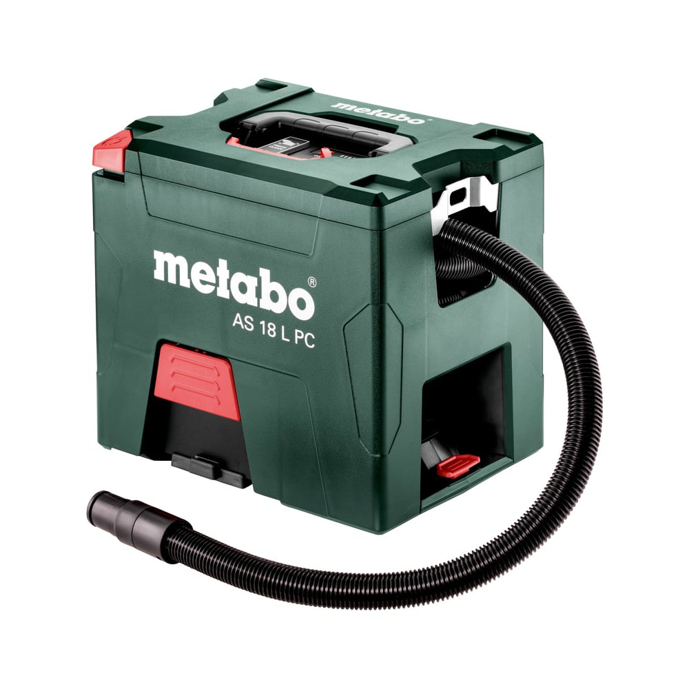 фото Аккумуляторный пылесос metabo as 18 l pc 602021000