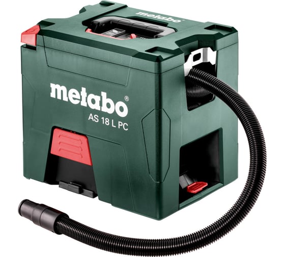 Изображение товара Аккумуляторный пылесос Metabo AS 18 L PC без АКК и ЗУ 602021850