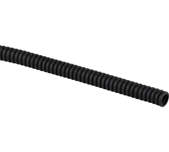 Изображение товара Гофрированная труба ЭРА ПНД GOFR5020HDT тяжелая, черная, 50мм, с зондом, 20м Б0057952