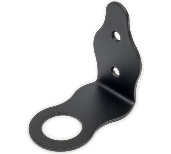 Изображение товара Угловая фигурная проушина Tech-Krep 80x80x45, черный, накл. 148389