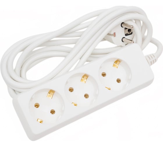 Изображение товара Удлинитель TOKOV ELECTRIC 3x3м с заземл. 16а 3x1 TKE-C01-BU3-3-1-Z