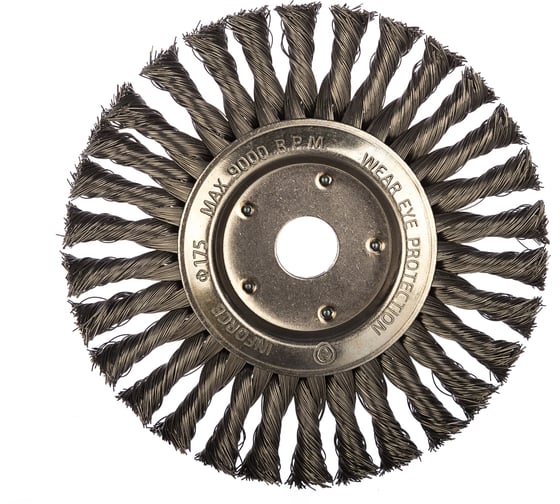 Изображение товара Щетка дисковая плоская для УШМ (175х22.2 мм) Inforce 11-01-048