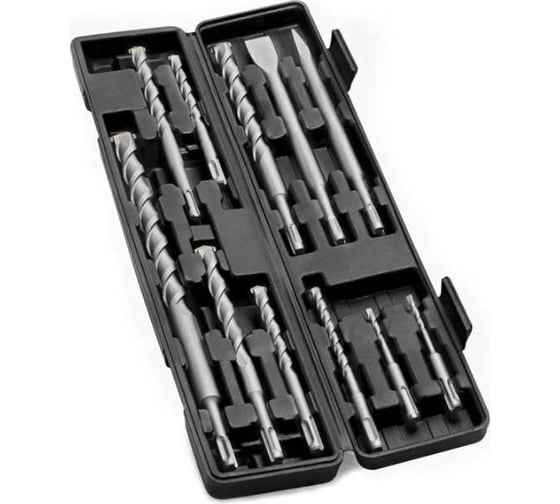 Изображение товара Набор сверл и зубил, 11 шт. TROTEC 6205001101