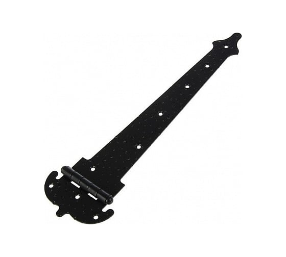 Изображение товара Прямая декоративная петля-стрела Tech-Krep FRS4-500 черный - накл. 148269