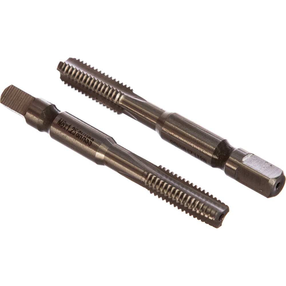 Изображение товара Метчик M8x1,25 HSS 4341 комплект 2 шт., ручной для резьбы М8