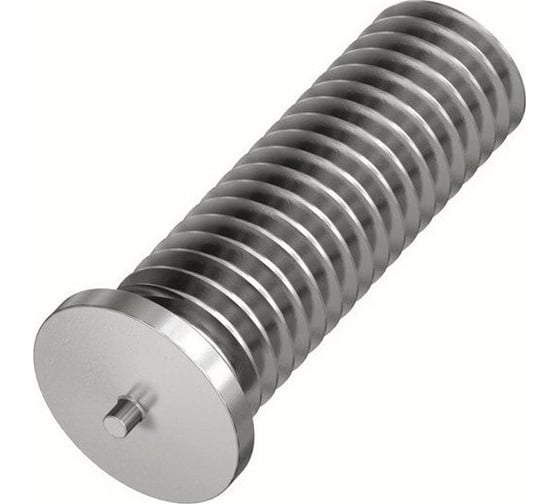 Изображение товара Шпилька приварная из нержавеющей стали 1000 шт, М4, 30 мм ОБТЕК 4030265