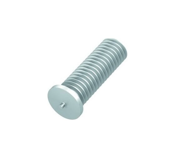 Изображение товара Шпилька приварная из алюминия 1000 шт, М4, 35 мм ОБТЕК 4034287