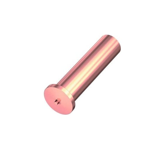 Изображение товара Штифт приварной без резьбы омедненный 1000 шт, D6, 8 мм ОБТЕК 4041356