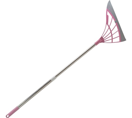 Изображение товара Телескопическая щетка-сгон для влажной уборки WMS Tools розовый WMC-20(pink)