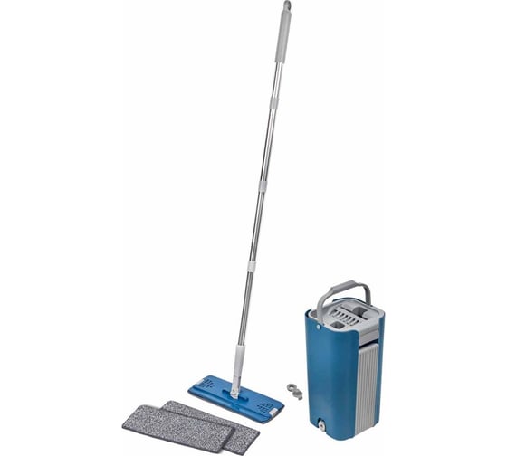 Изображение товара Швабра c телескопической ручкой, с ведром для отжима WMS Tools WMC-16 WMC-16(52029)