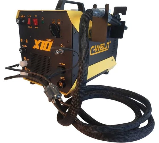 Изображение товара Аппарат для очистки, пассивации и полировки сварных швов с автоподачей электролита C-WELD X10 pro CWX10-pro