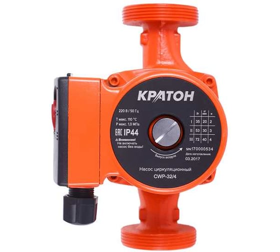 Изображение товара Циркуляционный насос Кратон CWP-32/4 5 04 07 007