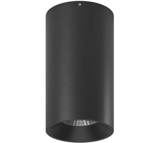 Изображение товара База светильника SWG VILLY (укороченный), накладной 3000К Теплый белый, 15Вт, Черный VL-BASE-SH-BL-WW