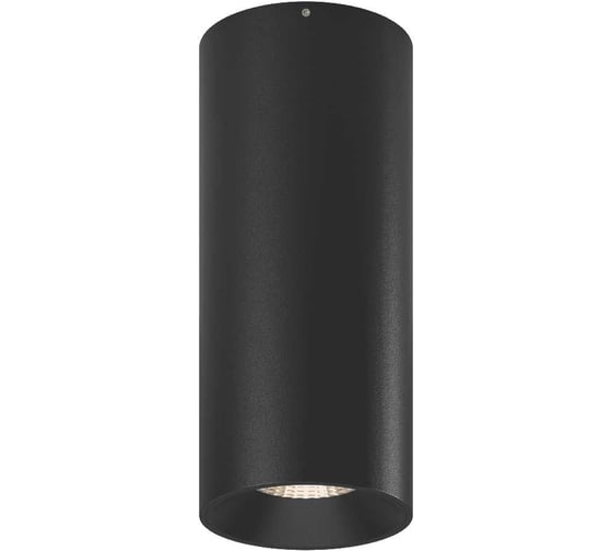 Изображение товара База светильника SWG VILLY, накладной 3000К Теплый белый, 15Вт, Черный VL-BASE-BL-WW