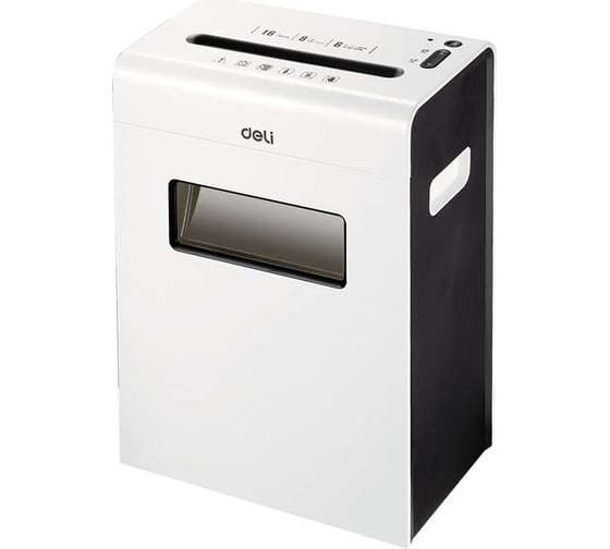 Изображение товара Уничтожитель бумаг DELI touch e9921-eu p-4, 3x16 мм, 6 листов одновременно, 16 л 103600