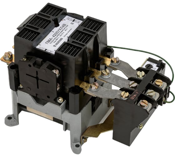 Изображение товара Электромагнитный пускатель Электротехник ПМА-4200 УХЛ4 В, 380В, 2з и 2р, 63А, нереверсивный, с реле РТТ-221П 53,5-63,0А, IP00, ET001541
