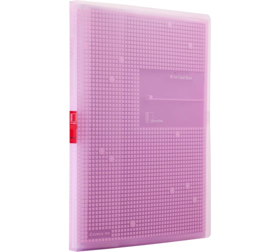 Изображение товара Папка COMIX Marseille на 20 файлов А4 розовая A3720 PK