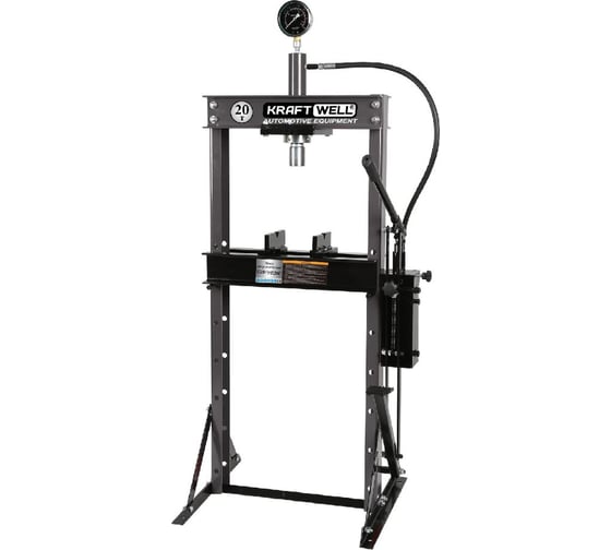 Изображение товара Пресс с ручным и ножным приводом (усилие 20 т) KraftWell KRWPR20F