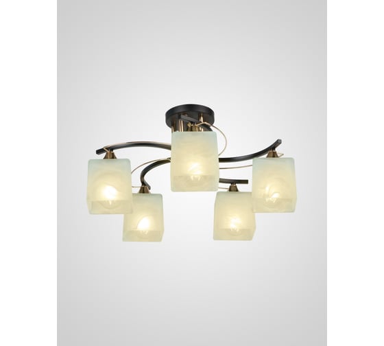 Изображение товара Потолочный светильник Мелодия Света P5535-5 BK+GD 000029941