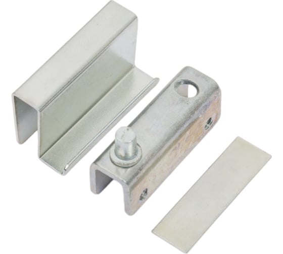 Изображение товара Комплект петель для 1 стеклянной двери Tech-Krep/Zitar оцинкованный 2 шт. пакет 148172