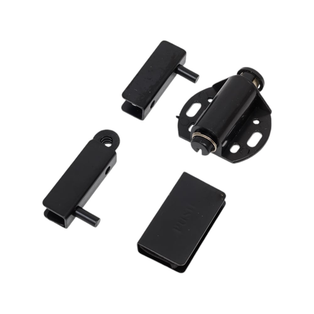 Комплект петель для 1 стеклянной двери с лифтом Tech-Krep/Zitar черный 2 шт. пакет 147865