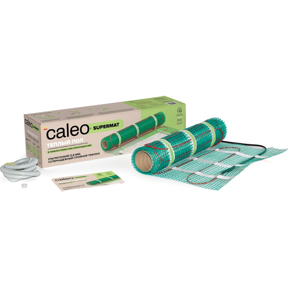 Изображение товара Комплект теплого пола Caleo Supermat: комфорт и безопасность