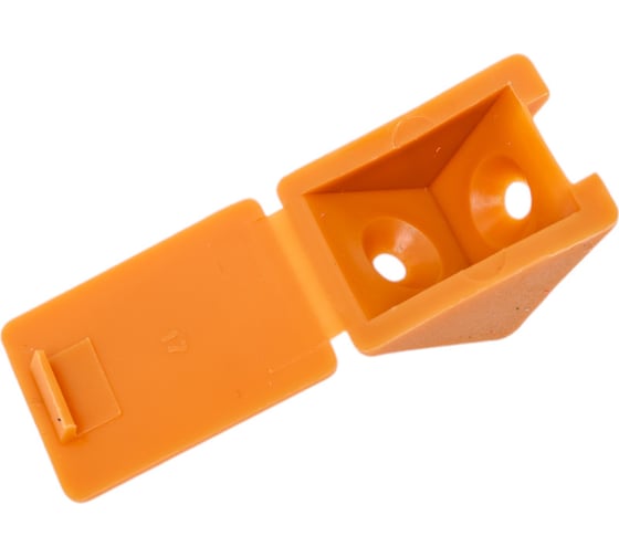 Изображение товара Мебельный уголок с шурупом Tech-Krep/Zitar вишня 4 шт. пакет 108984