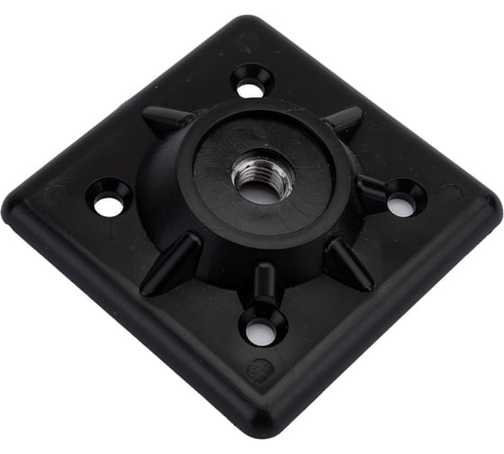 Изображение товара Площадка для крепления ножек Tech-Krep М10 черная - пакет 155130