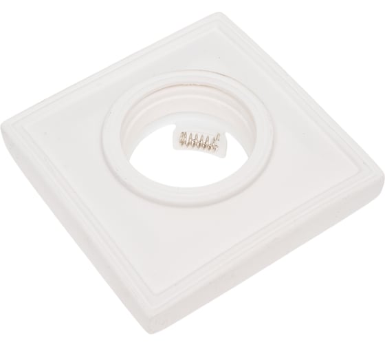 Изображение товара Гипсовый cветильник Светкомплект RD112WH AZТ12 белый azt12wh