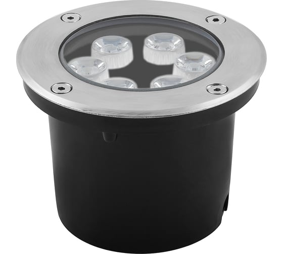 Изображение товара Тротуарный светильник FERON SP4112 6LED холодный белый, 6W, 120хH90mm вн.диаметр: 104mm, IP67 32016