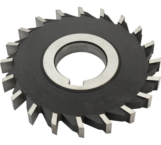 Изображение товара Фреза дисковая трехсторонняя с прямым зубом (125x16x32 мм, Z=22, Р6М5) ИПК 2240-0465