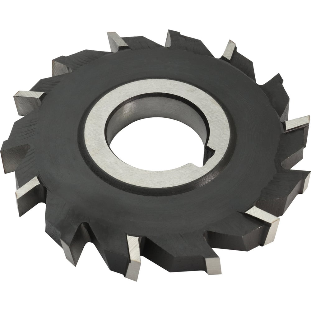 Изображение товара Дисковая трехсторонняя фреза с разнонаправленным зубом 80x14x27 мм Z=14 тип 2 Р6М5