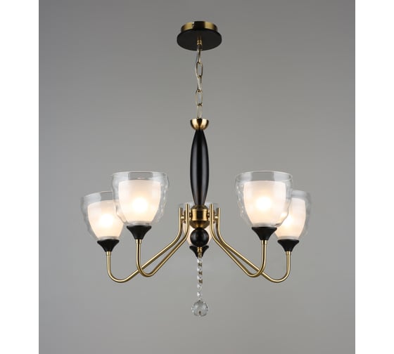 Изображение товара Подвесная люстра Мелодия Света PL6550-5 CP+BK 000060425