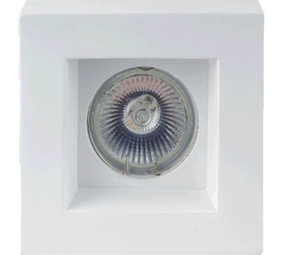 Изображение товара Гипсовый cветильник Светкомплект RD119WH AZТ19 белый azt19wh