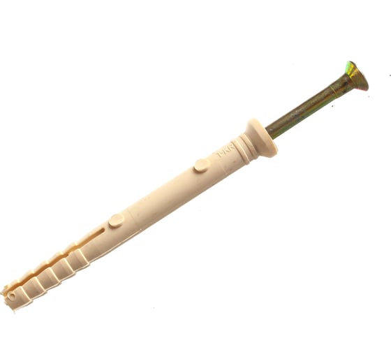 Изображение товара Дюбель-гвоздь Tech-Krep 6х60 потайная манжета, нейлон 12 шт - пакет 102936