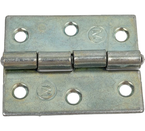 Изображение товара Дверная карточная врезная петля STARFIX 50x40 мм, цинк, 2 шт. SMM1-31826-2