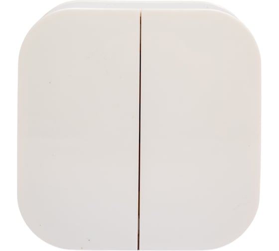 Изображение товара Выключатель TOKOV ELECTRIC 2-кл. оп frea 10а ip20 250в абс-пластик бел. TKE-FR-V2-C01