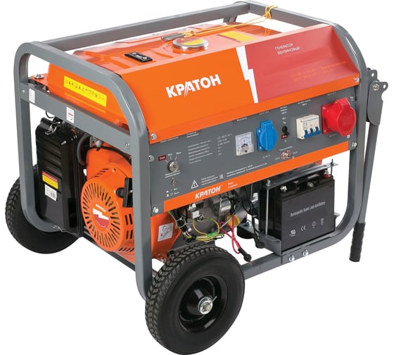 Изображение товара Бензиновый генератор Кратон GG-6500-3РEM 3 08 01 039