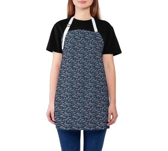 Изображение товара Кухонный фартук JOYARTY Полотно листьев, универсальный размер для женщин и мужчин ap_423864