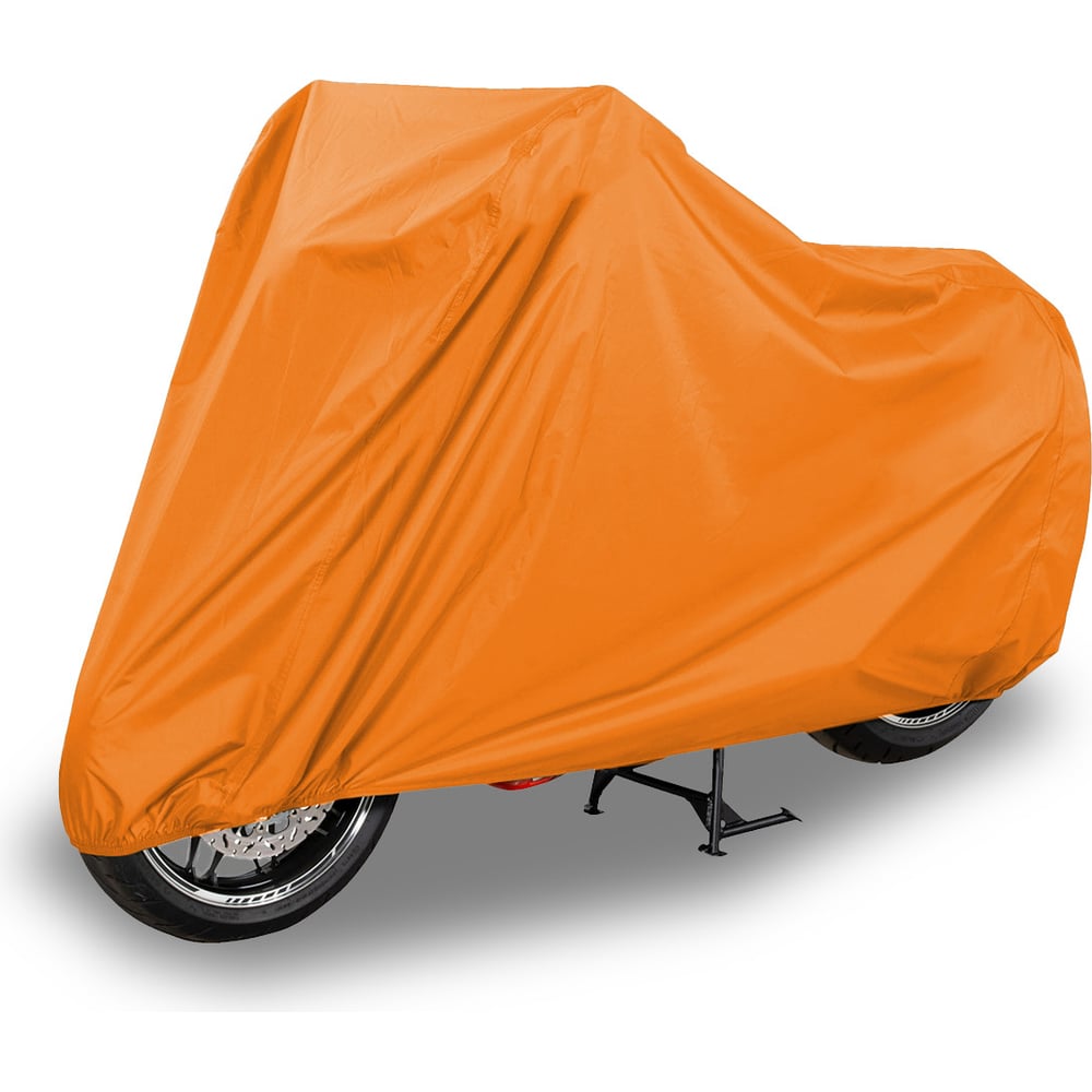 Чехол для мотоцикла Tplus L 2460x1040(480)x1270(920) мм оксфорд 240, оранжевый