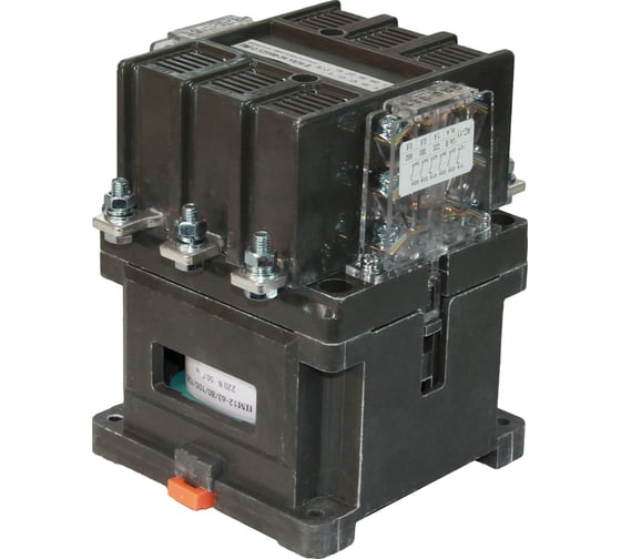 Изображение товара Электромагнитный пускатель Электротехник ПМ12-125100-ЭК УХЛ4 В, 220В/50Гц, 4з и 2р, 125А, нереверсивный, без реле, IP00 ET516444