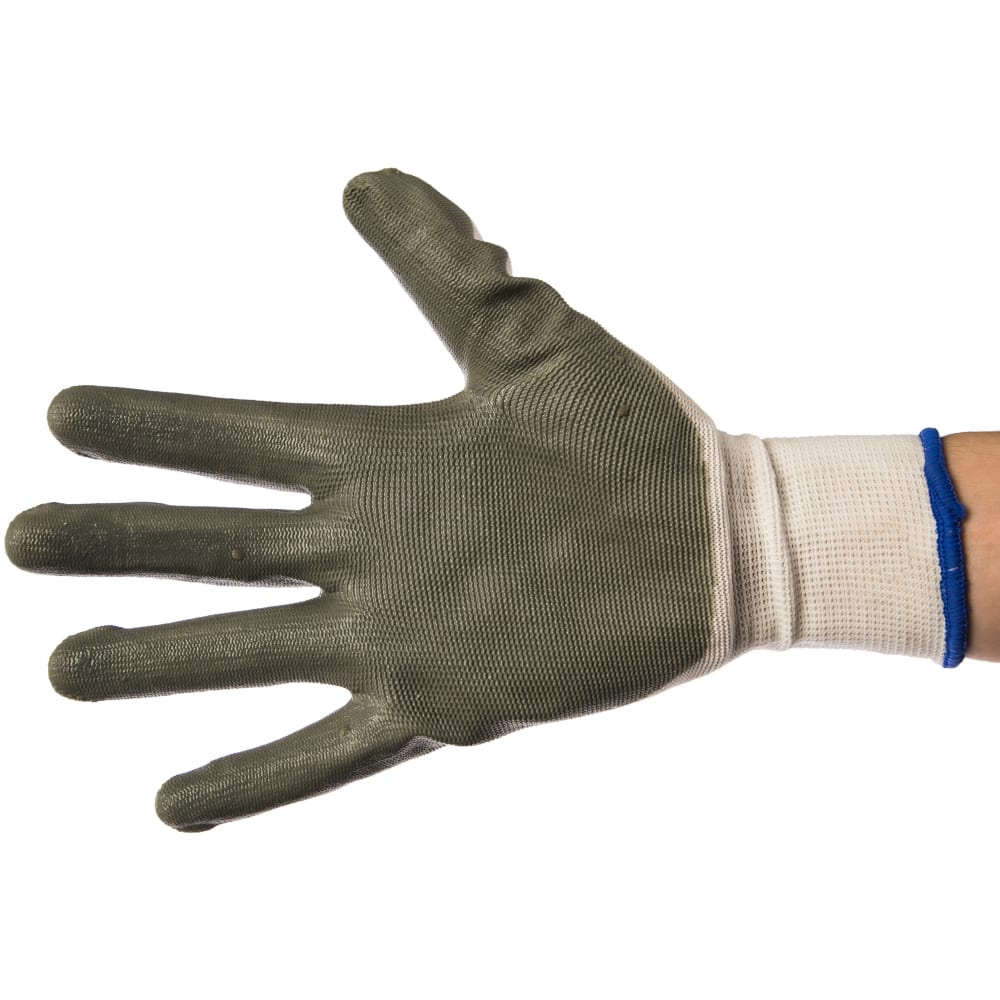 Купить Нейлоновые перчатки с нитриловым покрытием mos 10 12471м