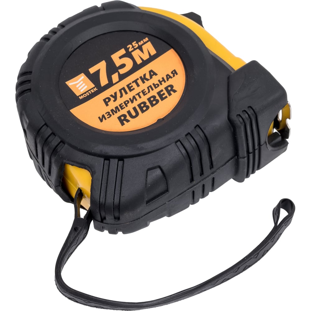 Изображение товара Измерительная рулетка MosTek Rubber 7.5 м с обрезиненным корпусом