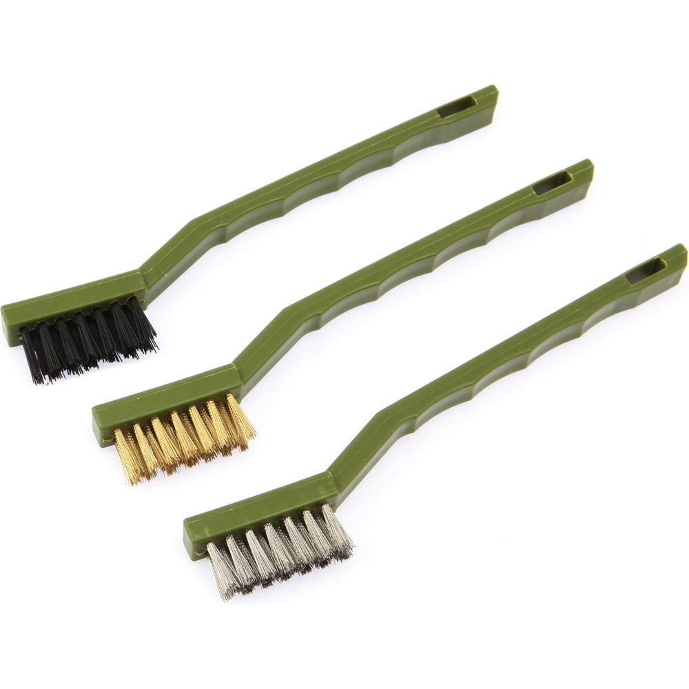 Изображение товара Набор щёток-мини Дело Техники латунная нержавеющая сталь нейлон 3 шт.